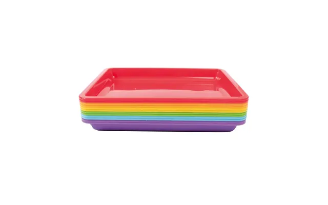 Plastbakker - 12 Stk. 28 X 22 X 3 Cm.