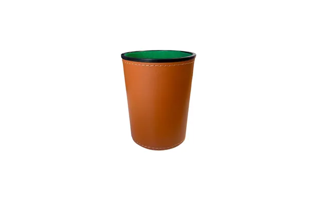 Raflebæger Af Plast M. Læder Og Filt - 1 Stk.