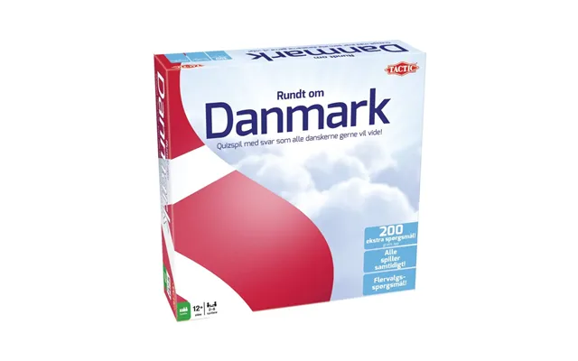 Rundt Om Danmark - Danmark Trivia Spillet