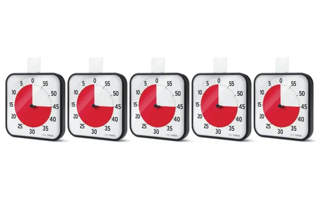 Time Timer - Klassesæt M. 5 Stk.