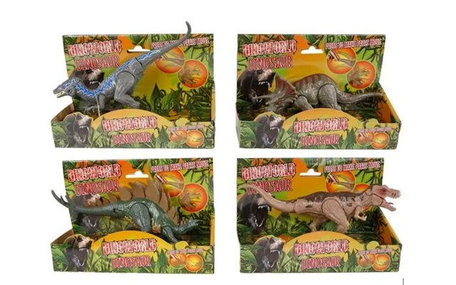 4 Stk Dinosaurus 17-19 Cm
