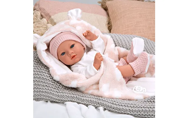 Arias 38 Cm Aria Dukke Med Tæppe Og Sut 60833