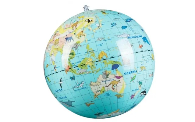 Caly 30 Cm Globus Animal Globe - God Som Badebold