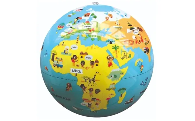 Caly 30 Cm Globus Little Traveller - God Som Badebold