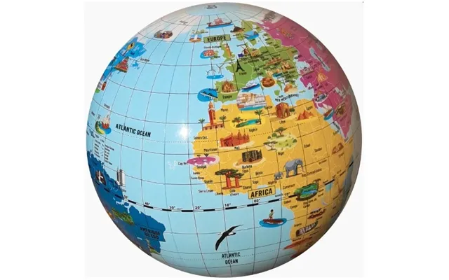 Caly 42 Cm Globus Marvels Of The World - God Som Badebold
