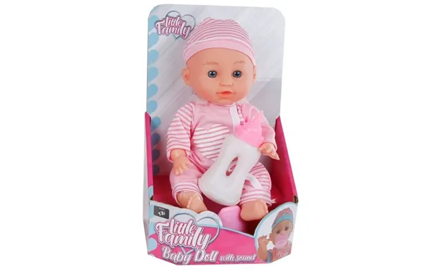Dukke 30 Cm Little Family Stribe