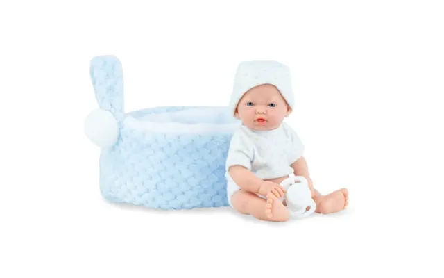 Marina & Pau Mini Golsinas Cesta Dukke 21 Cm Blå
