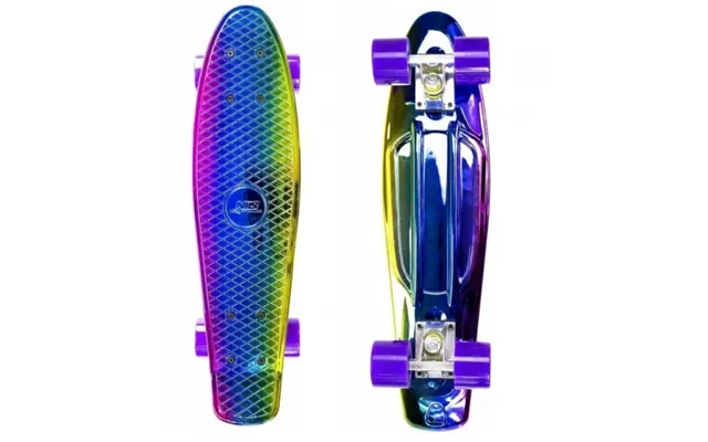 Nils Extreme Pennyboard Electrostyle Rainbow