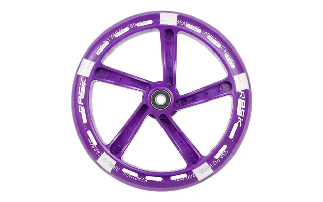 Rask 200 Mm Hjul Med Lys Purple Og Kuglelejer