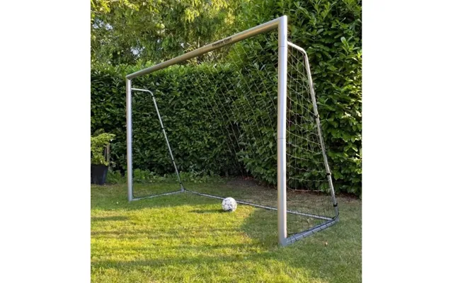 Rask 300 X 200 Cm Fodboldmål Silver Til Haven