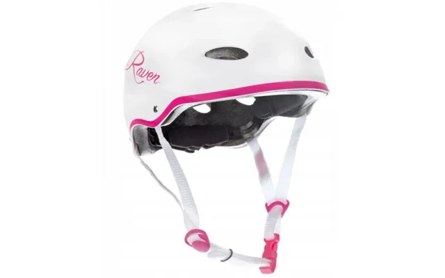 Raven F511 Skaterhjelm Hvid Pink