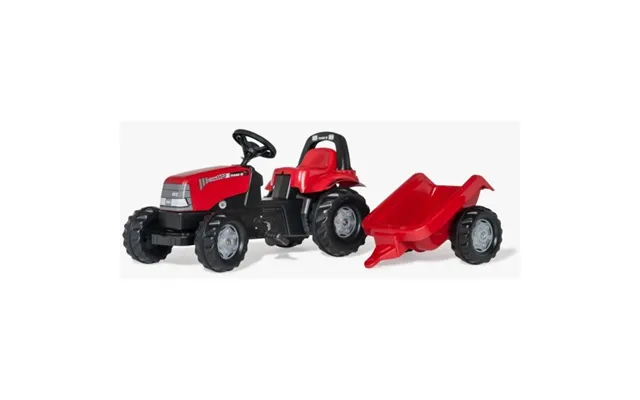Rollykid Case Cvx 1170 Børnetraktor Med Anhænger