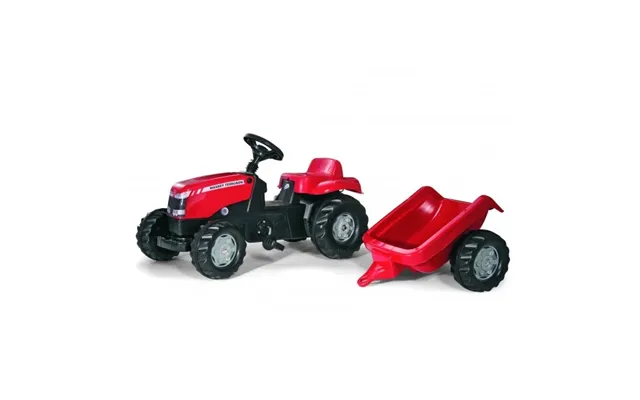 Rollykid Rød Massey Ferguson Med Anhænger