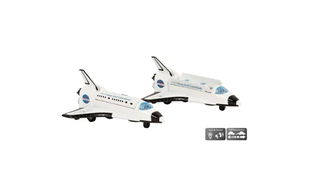 Rumfærge 14 Cm Die Cast Med Lyd Og Lys
