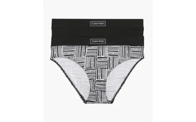 Calvin Klein 2-pak Trusser Black Print - Legekammeraten.dk