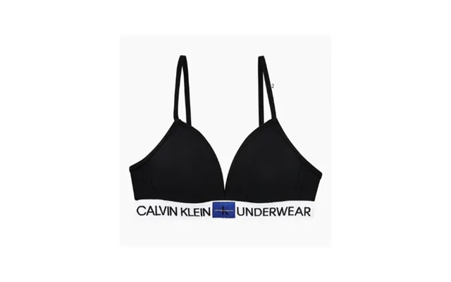 Calvin Klein Molded Bralette Padded Black - Legekammeraten.dk