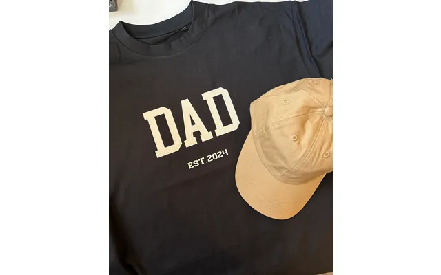 Dad Box Fit Tee - Sort