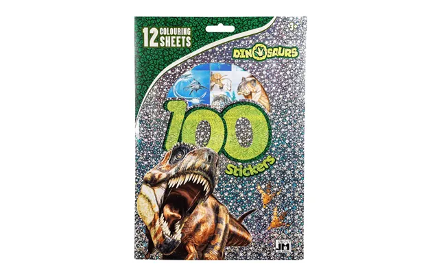 Dinosaur Klistermærker 100 Stk. - Legekammeraten.dk