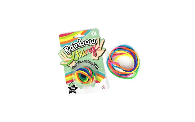 Finger Elastik Rainbow String - Legekammeraten.dk