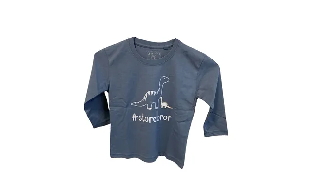 Storebror T-shirt L S, Denim Blue - Storebror T-shirt