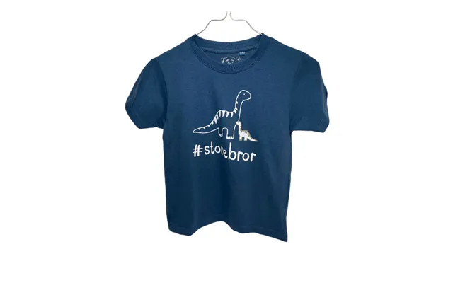 Storebror T-shirt S S Støvet Blå - Storebror T-shirt