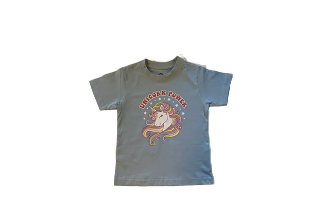 T-shirt Med Sød Enhjørning S S, Sky Blue - T-shirt
