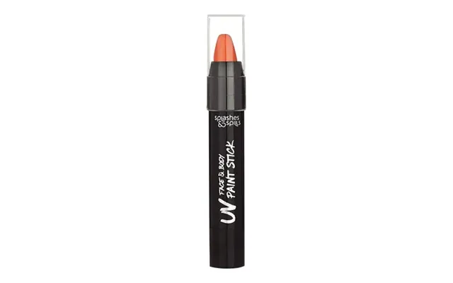 Uv Face & Body Paint Stick, Orange - Uv Maling