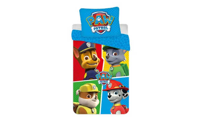 Voksen Størrelse Sengetøj Med Paw Patrol - Voksen Sengesæt