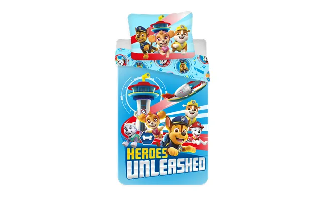 Voksen Størrelse Sengetøj Med Paw Patrol - Voksen Sengesæt
