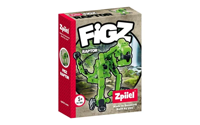 Zpiiel Figz Raptor Dinosaurus - Legekammeraten.dk