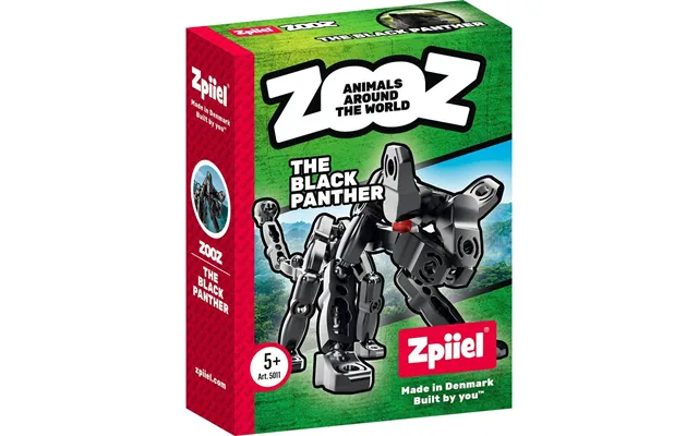 Zpiiel Zooz Den Sorte Panther - Legekammeraten.dk