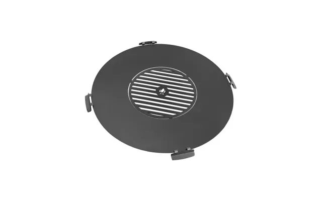 Cookking Kogeplade I Stål Ø80 Cm - Sort