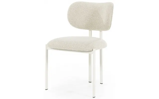 Daybreak Spisebordsstol I Metal Og Polyester H79 Cm - Hvid Taupe