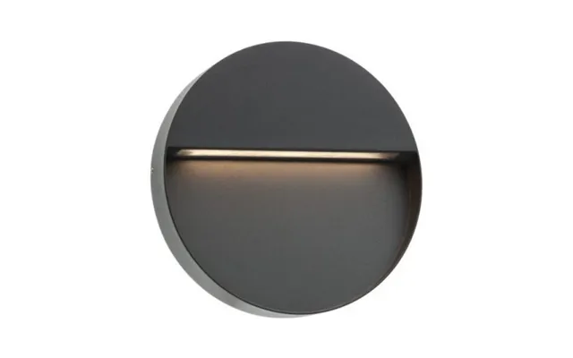 Even Væglampe I Aluminium Ø21,5 Cm 1 X 9w Smd Led - Mat Mørkegrå