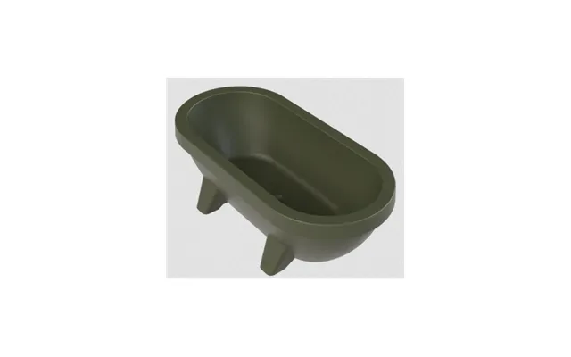 Gardentub Udendørs Badekar I Polyethylene 194 X 94 Cm - Armygrøn