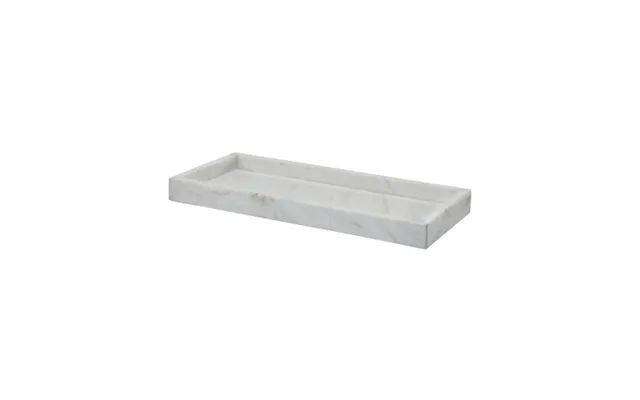 Hammam Bakke I Marmor H3 X B35 X D15 Cm - Hvid Marmor