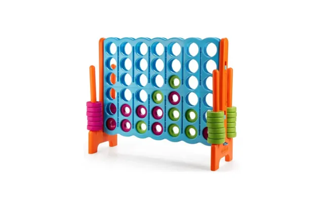 Jumbo 4 På Stribe Spil I Kunststof H104 X B119 X D42 Cm