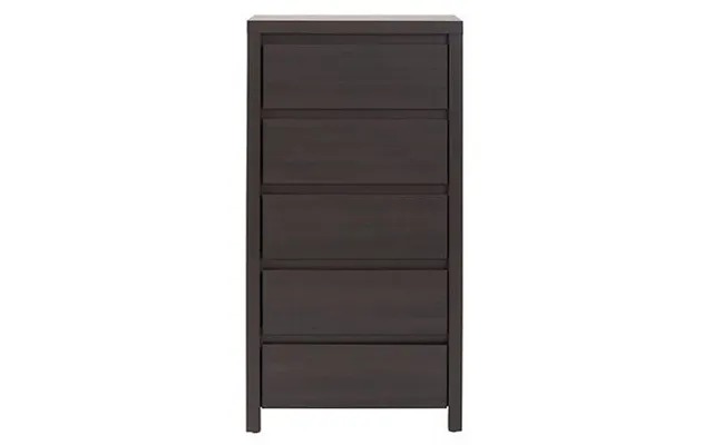 Kaspian Kommode I Møbelplade Og Finér H112,5 Cm - Wenge
