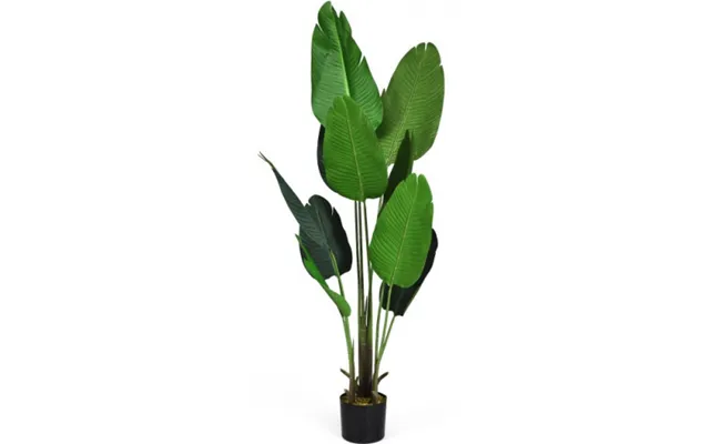Kunstig Monstera Plante H160 Cm - Grøn