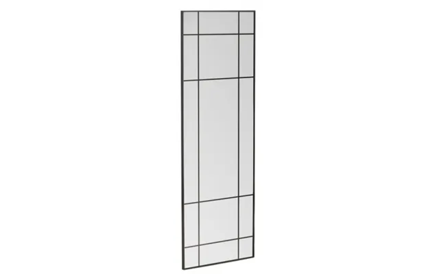 Lake New Yorker Spejl I Aluminium Og Glas H180 X B90 Cm - Industrielt Sort