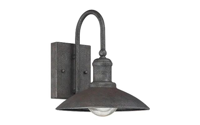 Mica 1 Væglampe H25 Cm - Antik Rustgrå Klar Med Dråbe Effekt