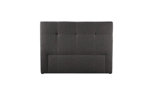 Pyrite Sengegavl I Polyester 180 X 118 Cm - Mørkegrå