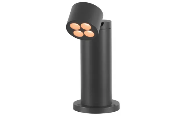 R-cube 35 Udendørs Bedlampe I Aluminium H35 Cm 15w Led - Antracit