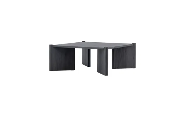 Roga Sofabord I Mdf H40 X B100 X D100 Cm - Gråsort