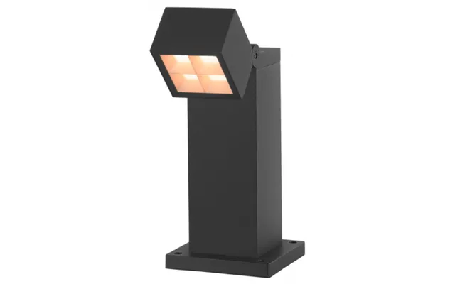 S-cube 35 Udendørs Bedlampe I Aluminium H35 Cm 15w Led - Antracit