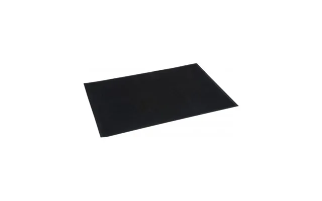Smudsmåtte Skridsikker I Gummi Og Polypropylene 60 X 40 Cm - Sort