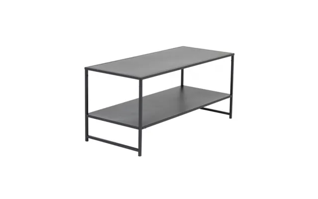 Stal Sofabord I Stål H45 X B102 X D43 Cm - Sort