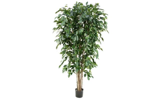 Stor Kunstig Ficus Plante Brandhæmmende H180 Cm - Grøn