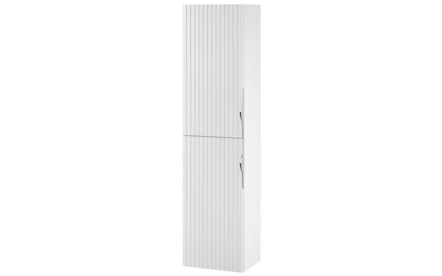 Tirso Højskab Til Badeværelset I Mdf H160 X B40 X D30 Cm - Mat Hvid
