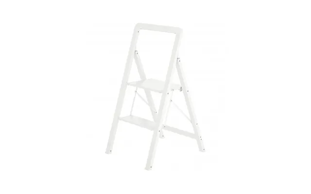 Trappestige I Aluminium 150 Kg H90 Cm - Hvid